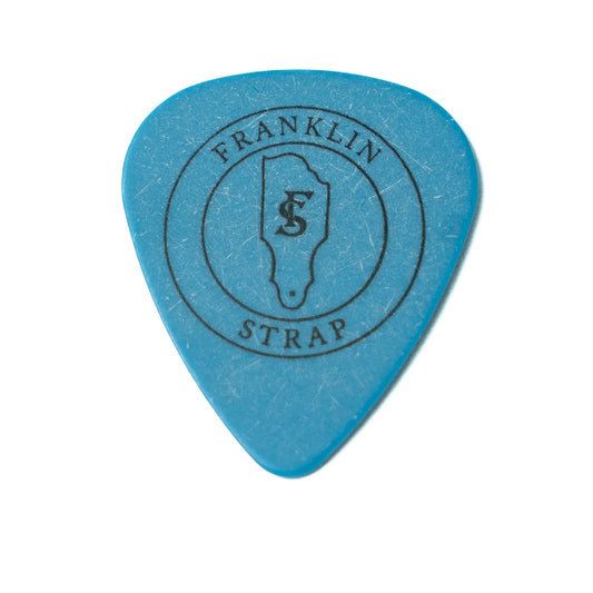 Franklin Strap 1.0mm Honolulu Blue Guitar Picks - 10 pack