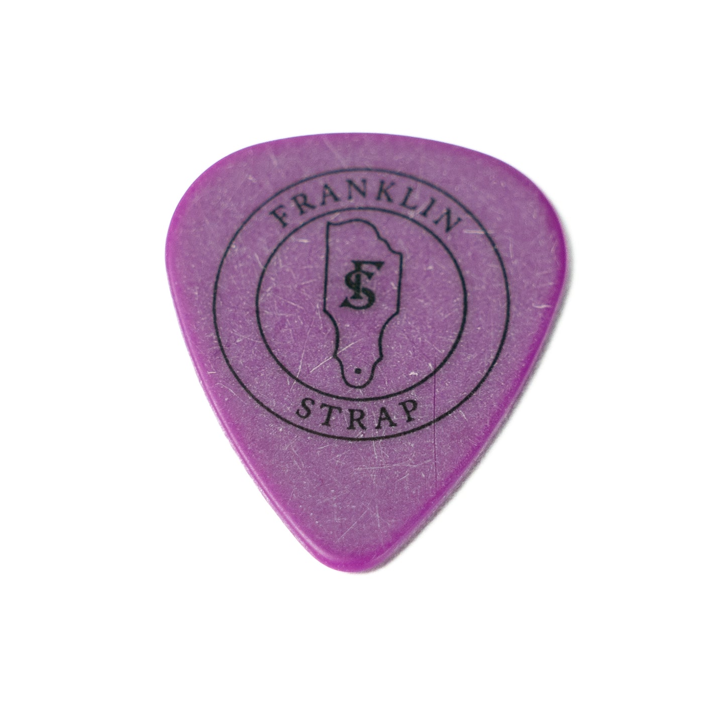 Franklin Strap 1.14mm Plum Guitar Picks - 10 pack