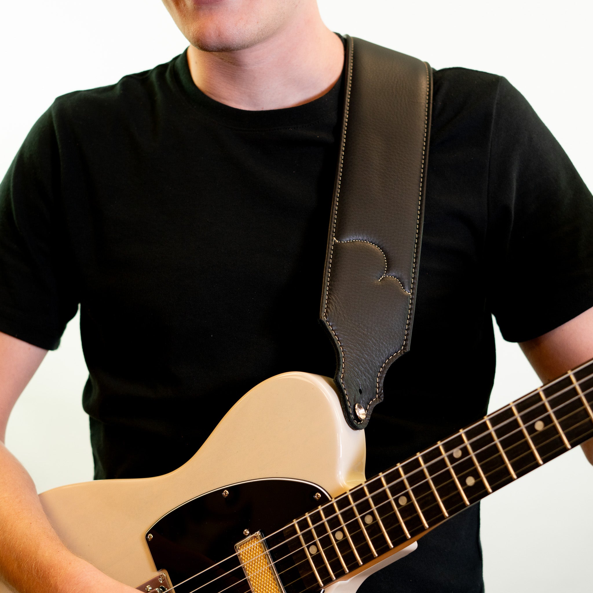 Padded Glove Leather Guitar Strap