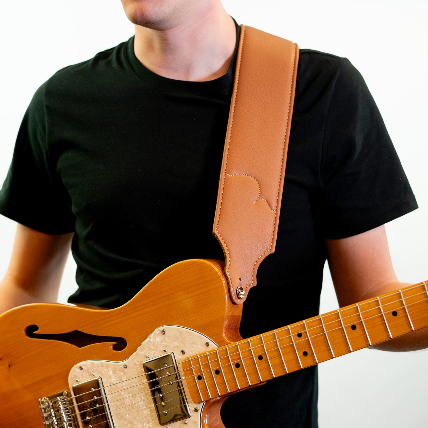 Padded Glove Leather Guitar Strap