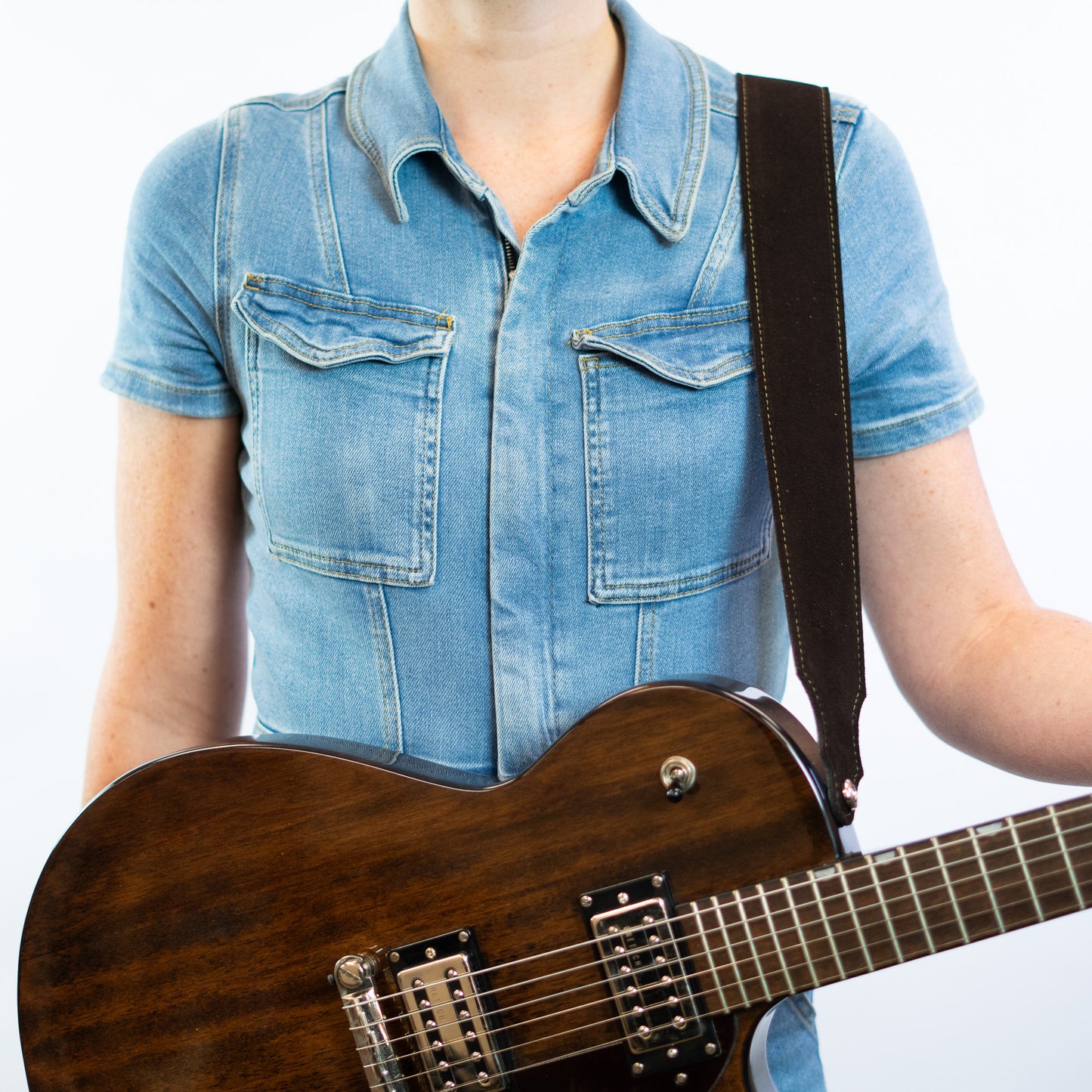 Purist Suede Guitar Strap