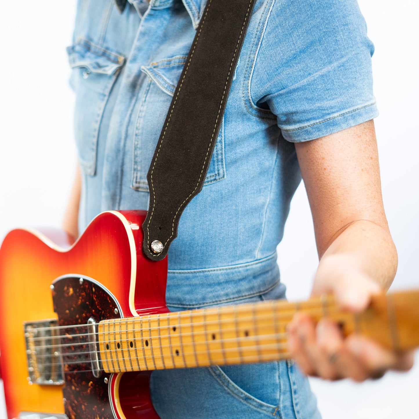 Purist Suede Guitar Strap