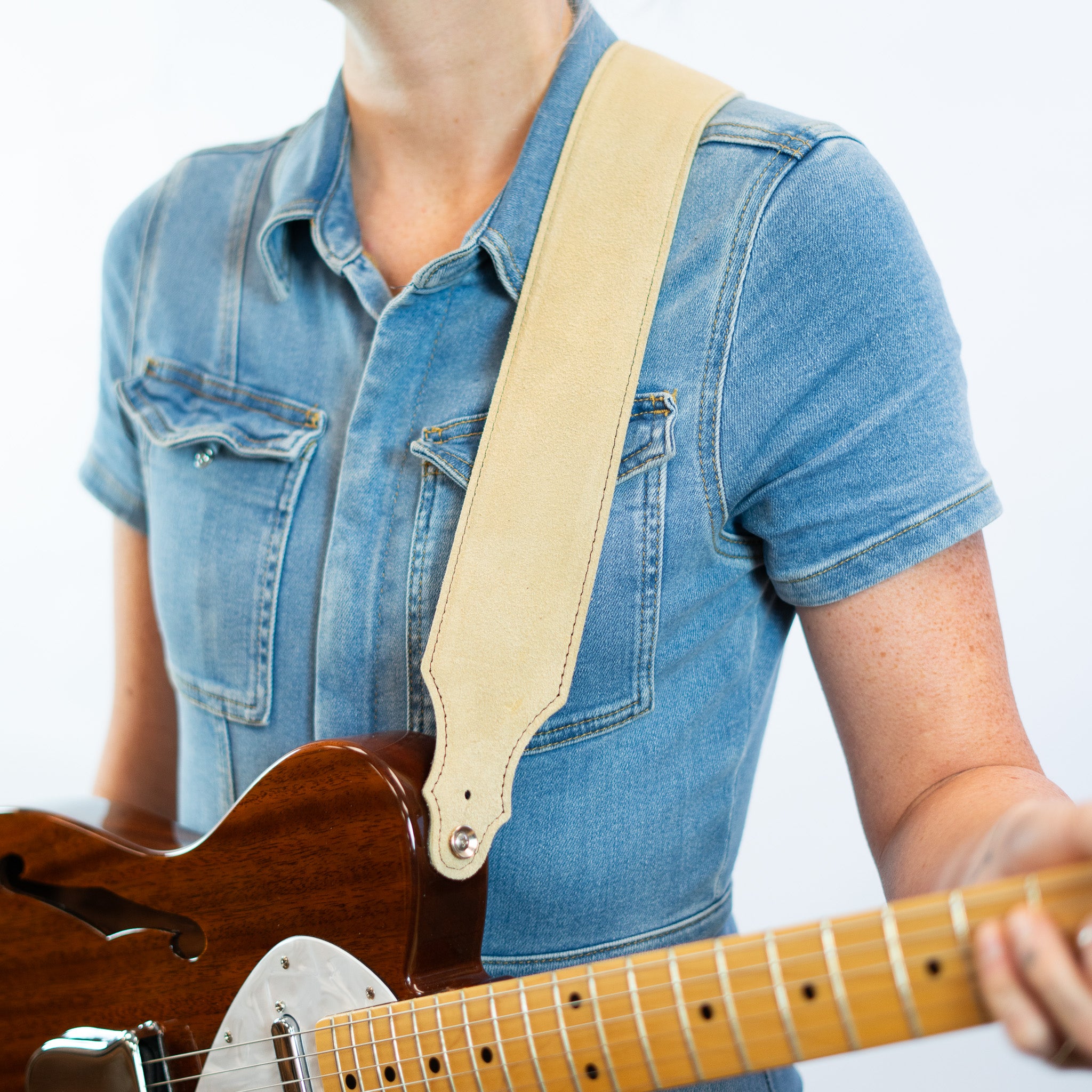 Purist Suede Guitar Strap