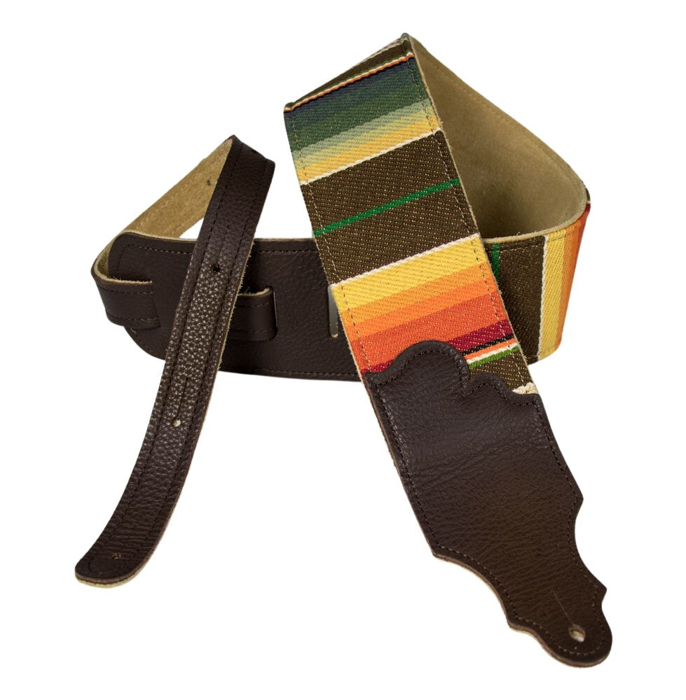3" Saddle Blanket Guitar Strap image 1