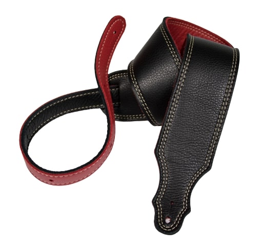 Reversible Guitar Strap - 3-ply Glove Leather image 3