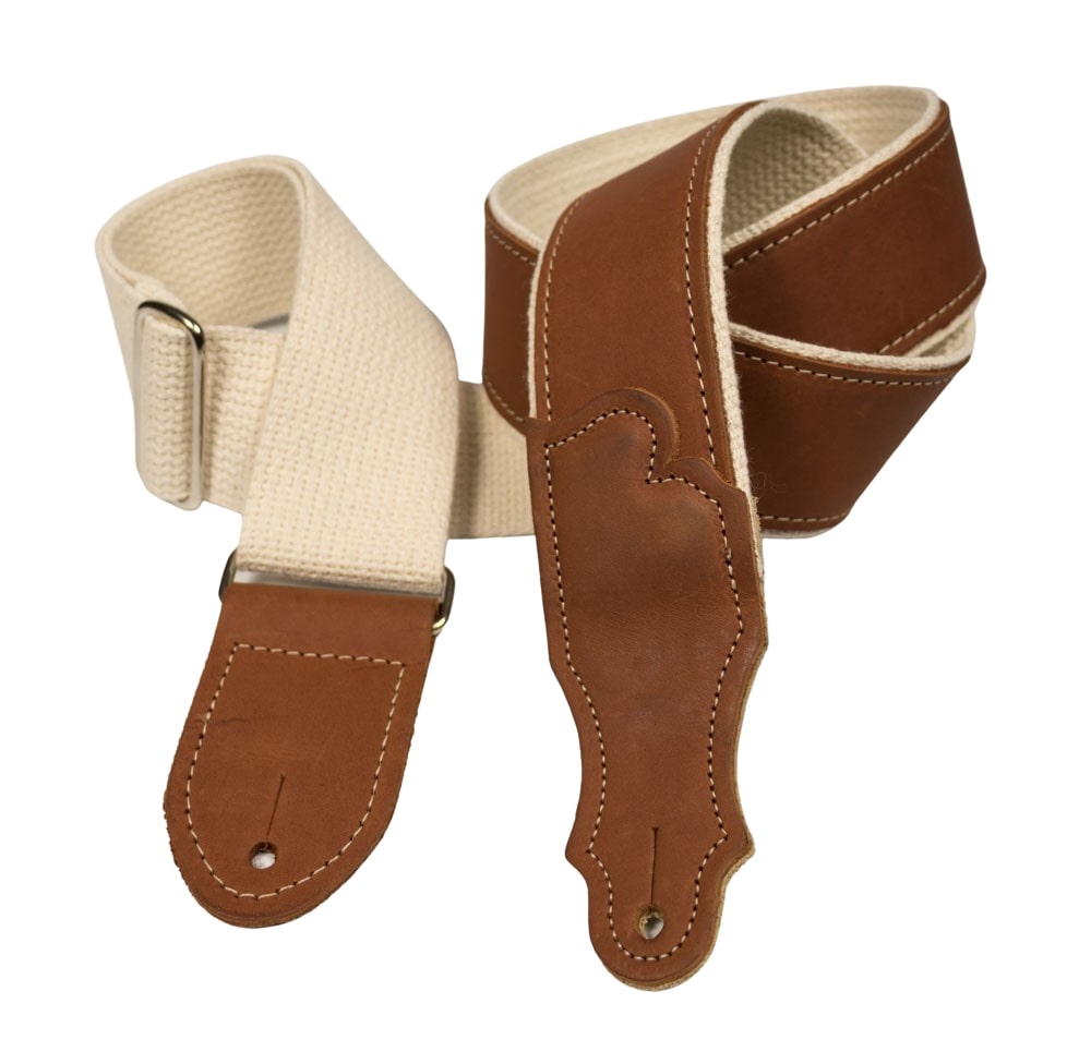 Hybrid Ball Glove Leather Guitar Strap