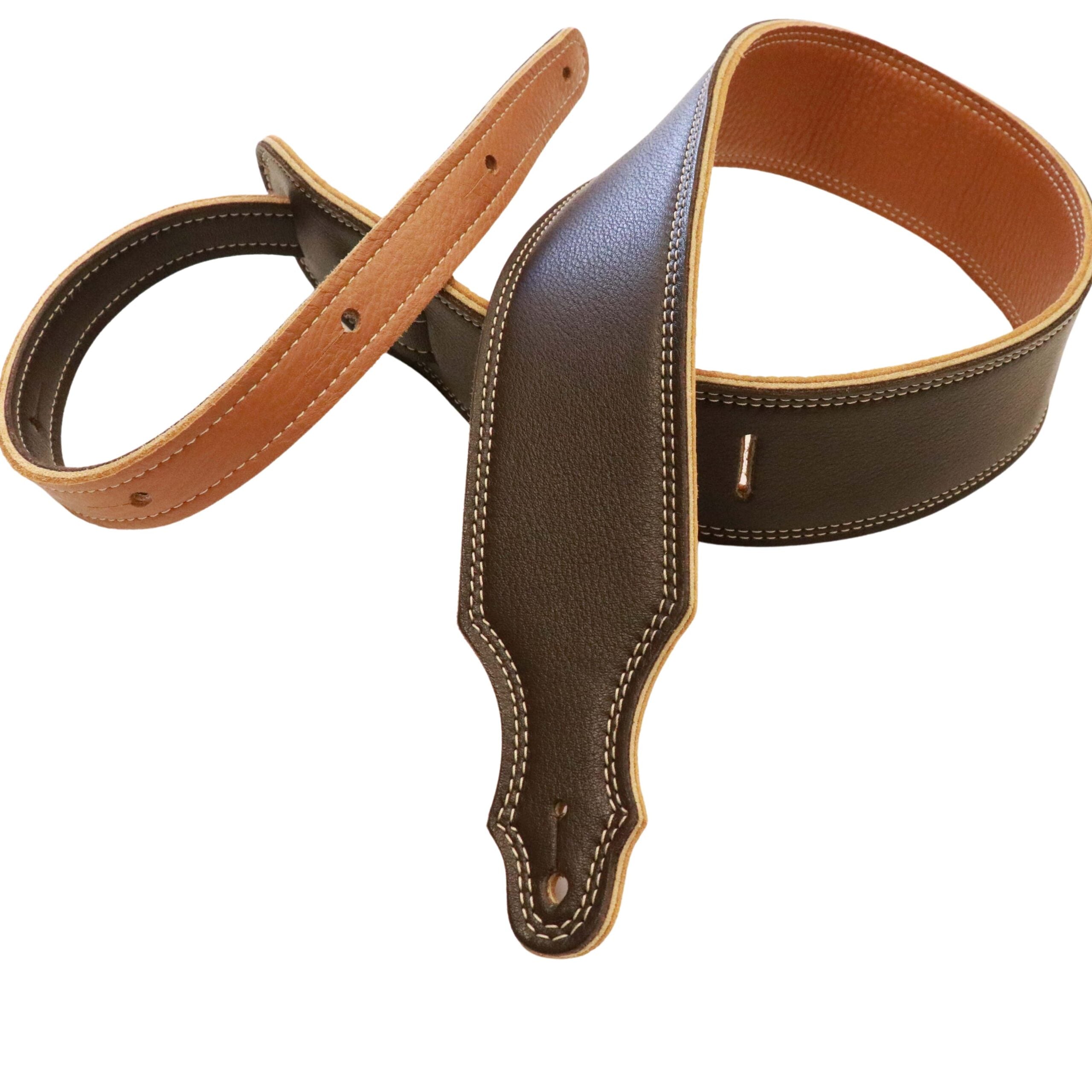 Reversible Glove Leather Guitar Strap