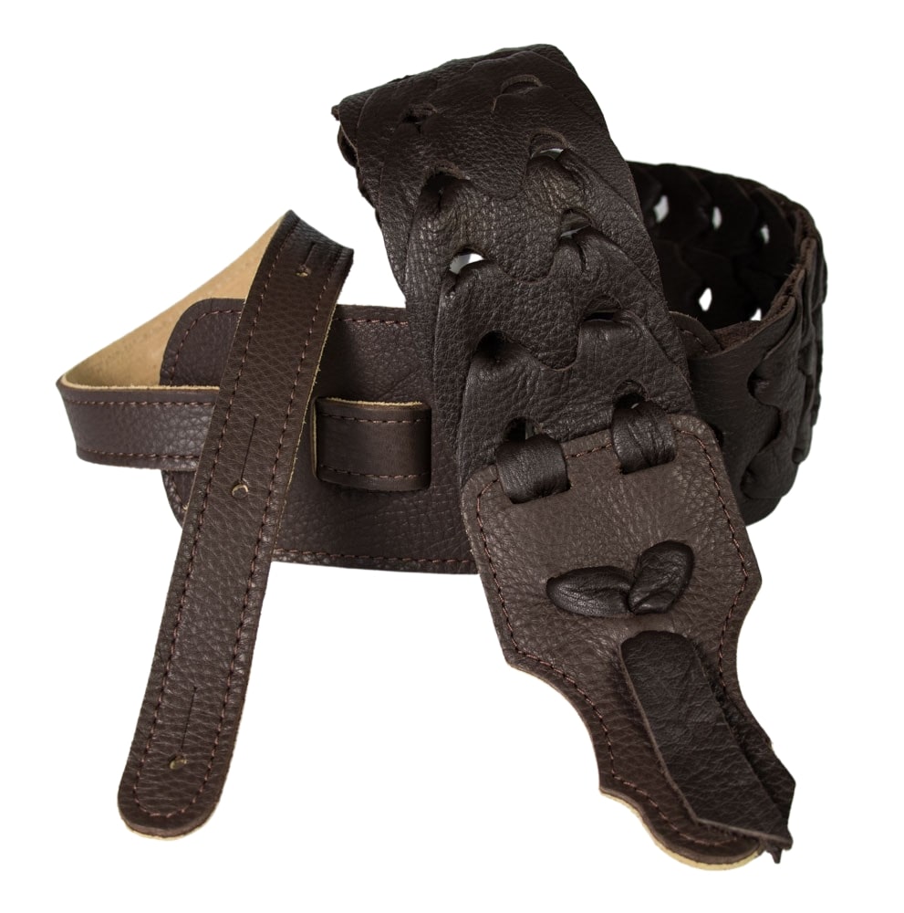 Link Glove Leather Handmade Guitar Strap image 3