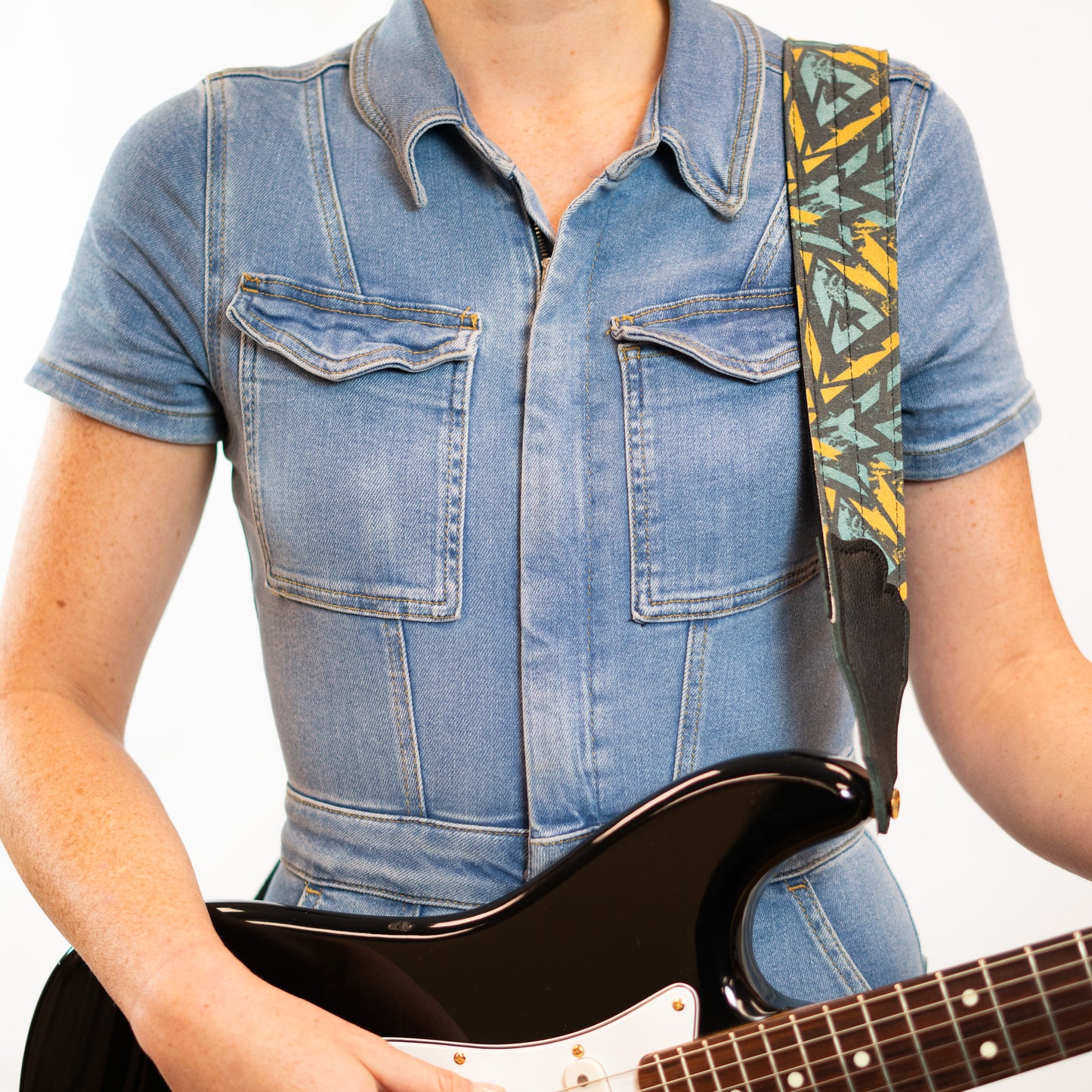 Grunge Cotton Deluxe Guitar Strap