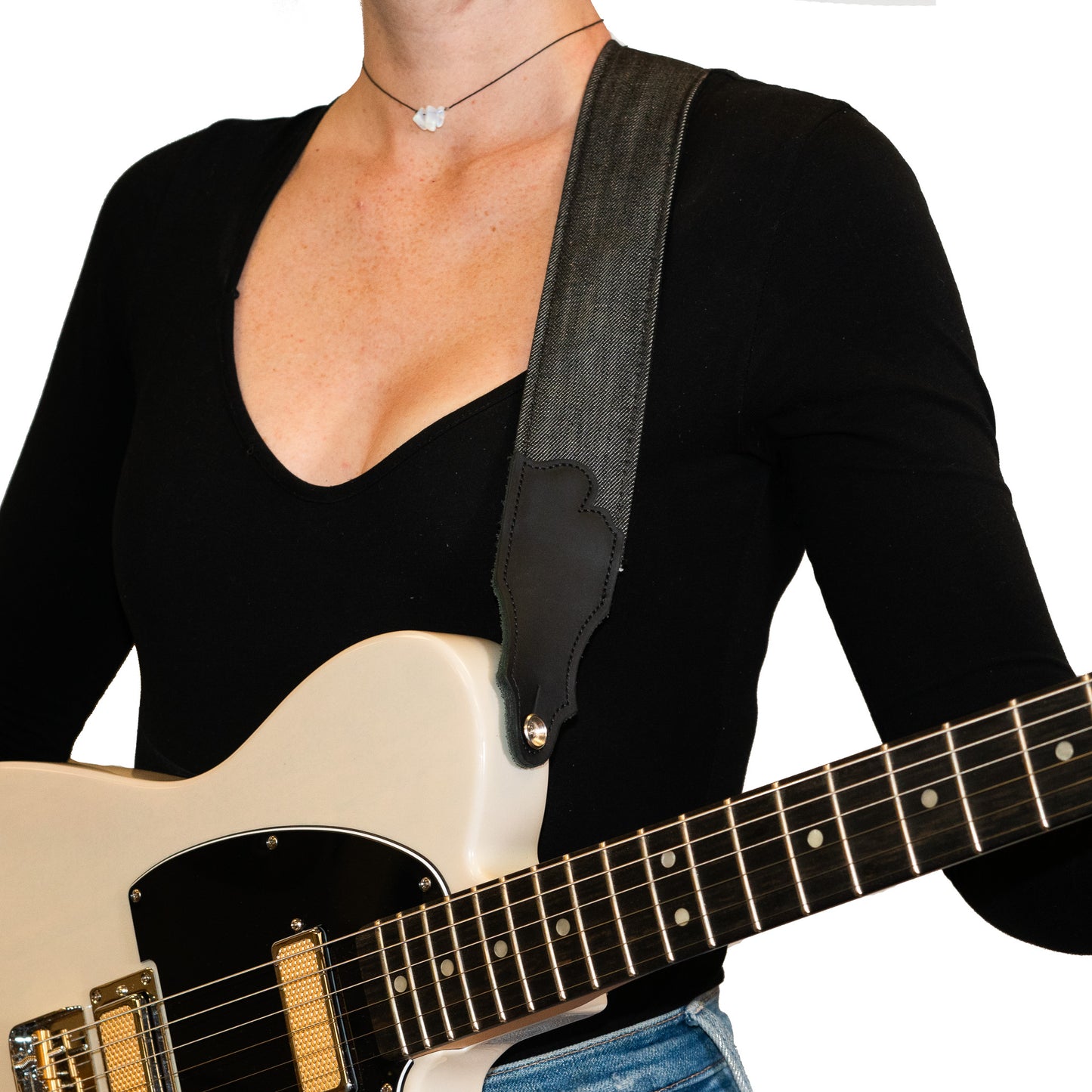 Denim Guitar Strap