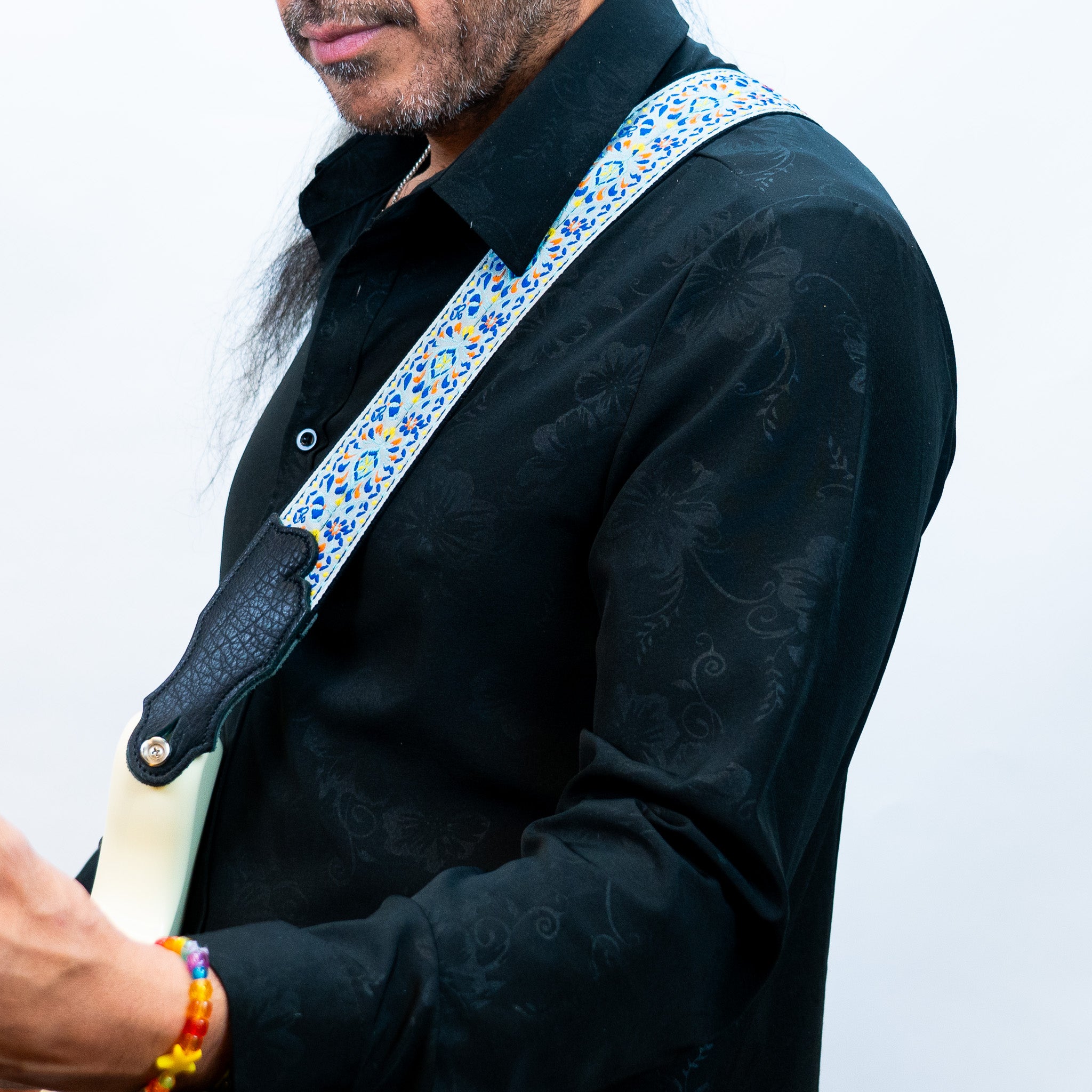 Retro Folk Weave Guitar Strap
