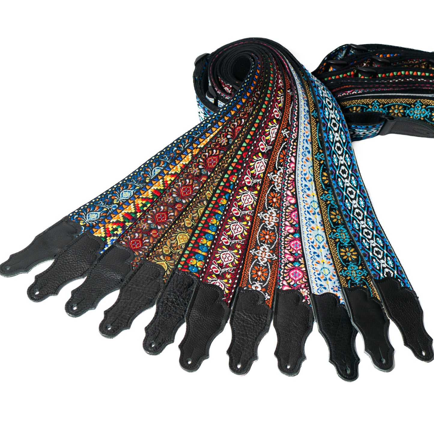 Retro Folk Weave Guitar Strap