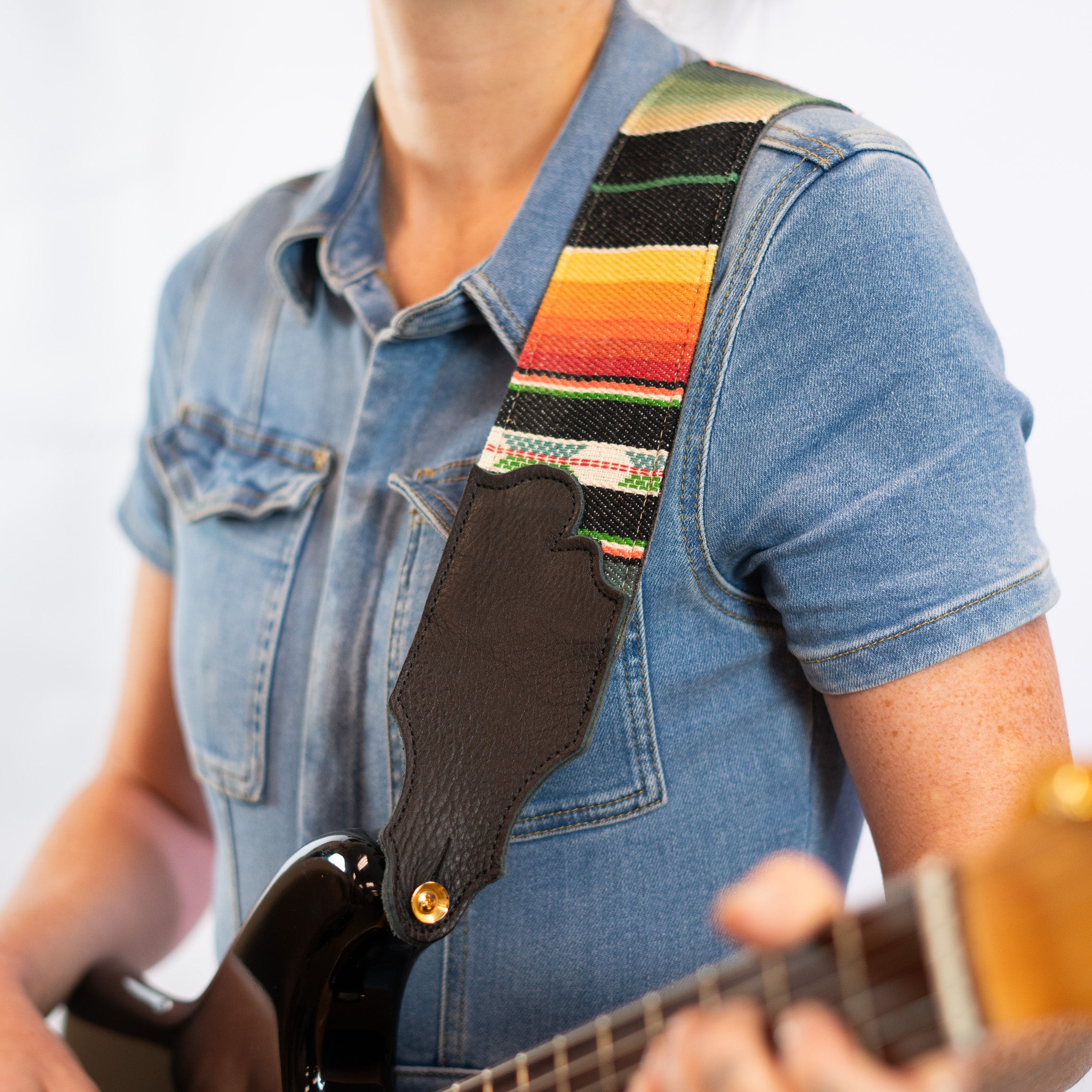 3" Saddle Blanket Guitar Strap