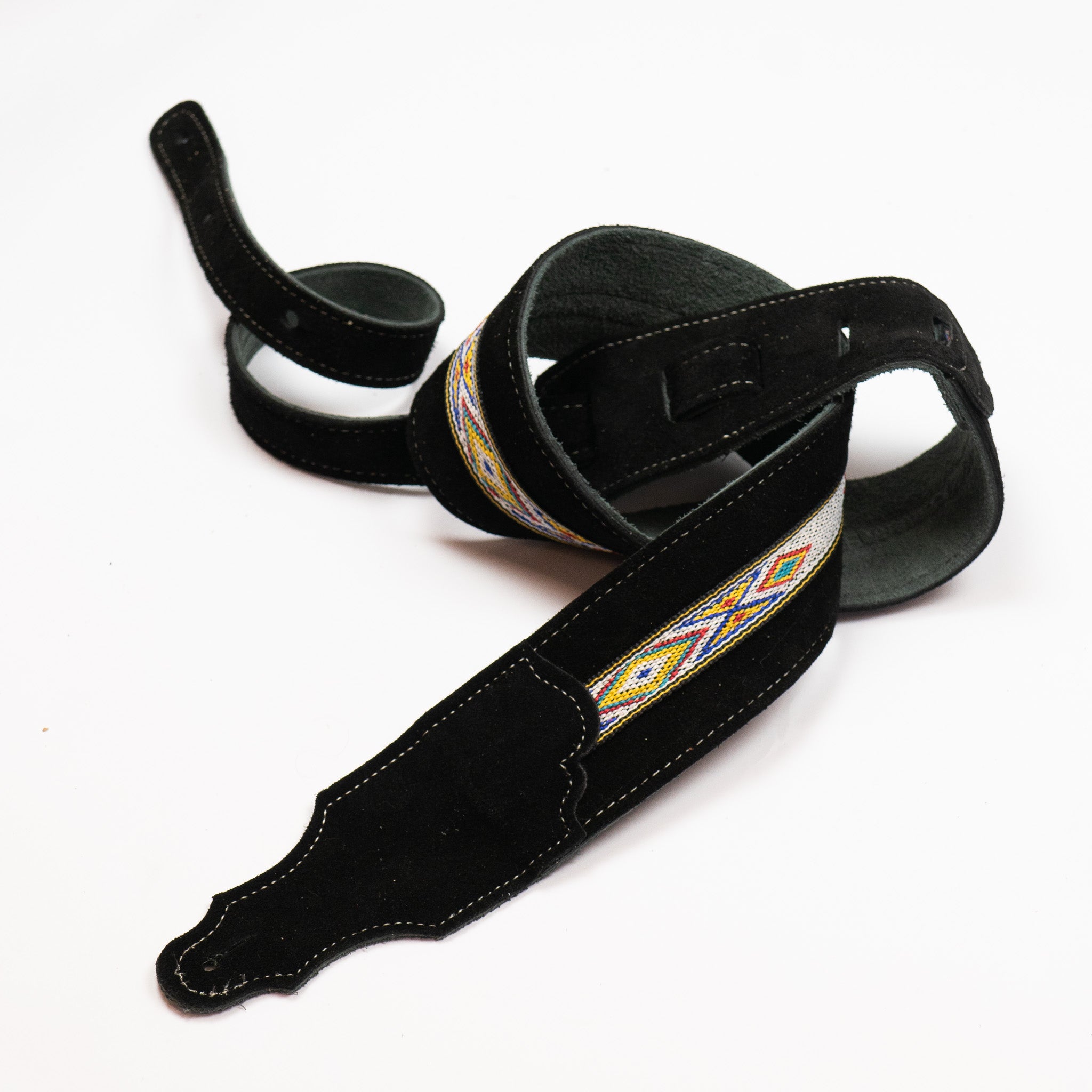 Southwest Suede Guitar Strap