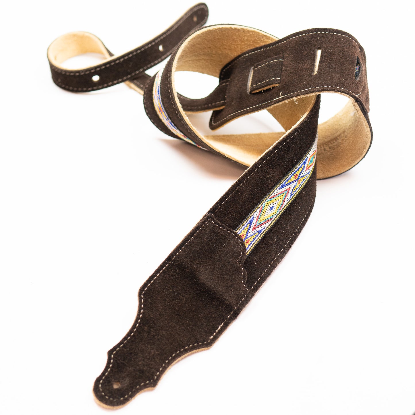 Southwest Suede Guitar Strap