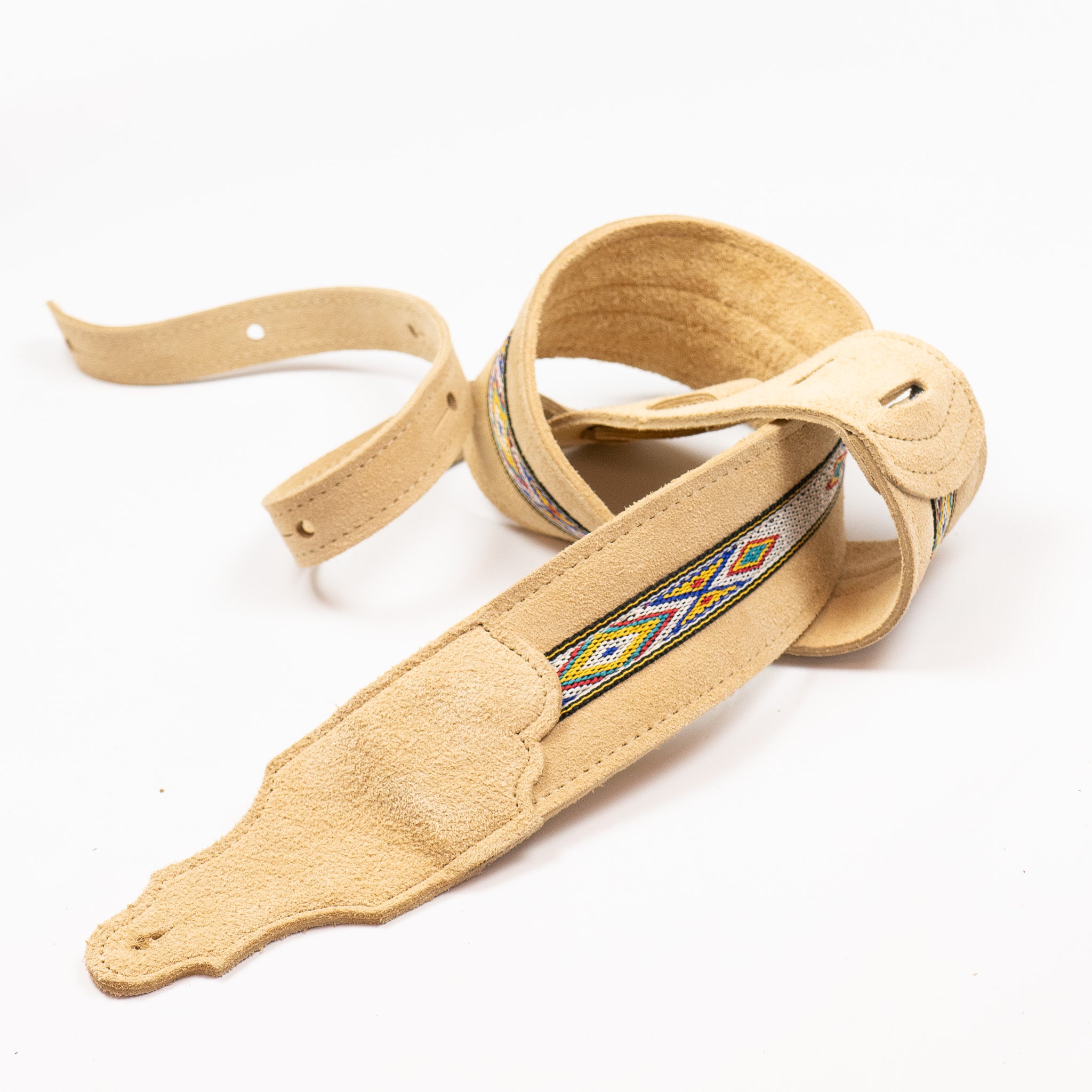 Southwest Suede Guitar Strap