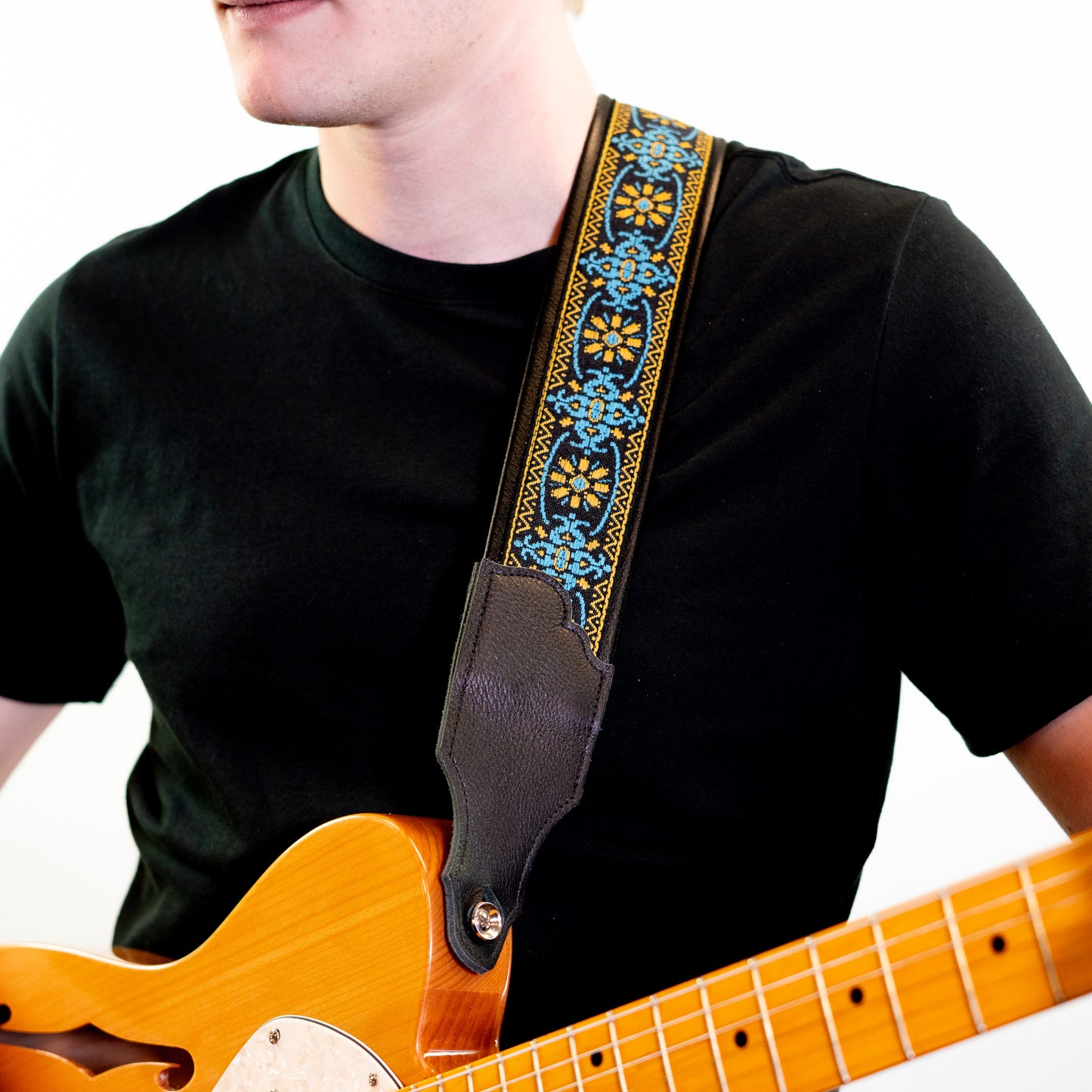 Retro Folk Deluxe Guitar Strap