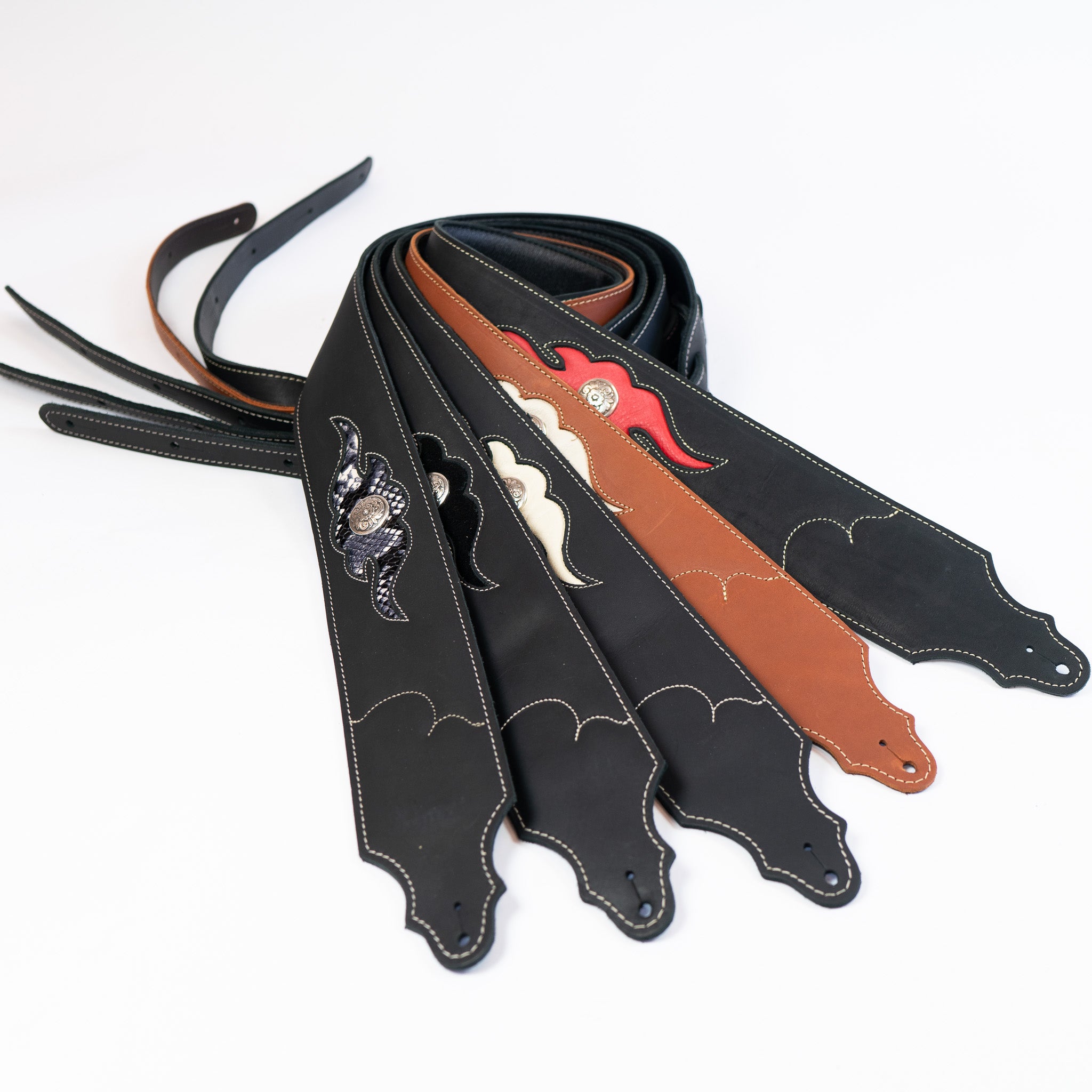 Sculpted Ball Glove Guitar Strap
