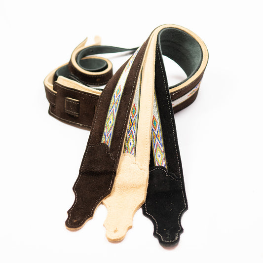Southwest Suede Guitar Strap