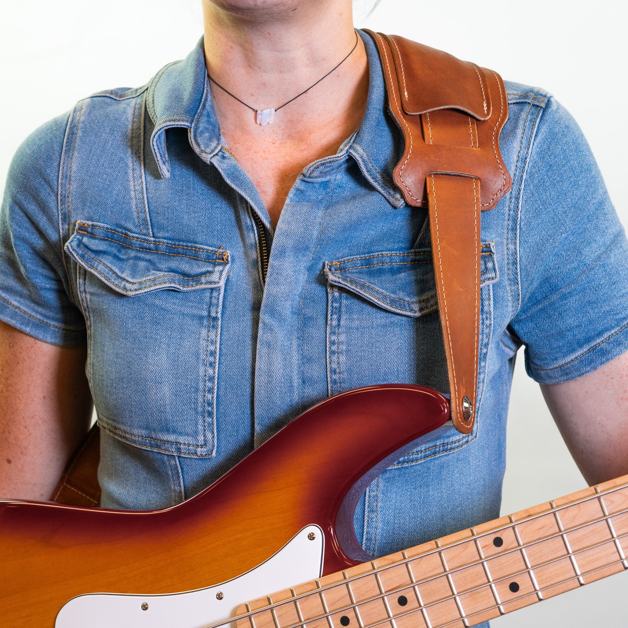 Vintage Bass Guitar Strap