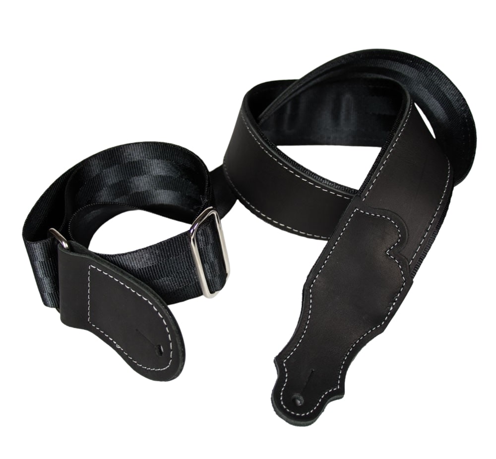 Hybrid Glove Leather Guitar Strap image 1