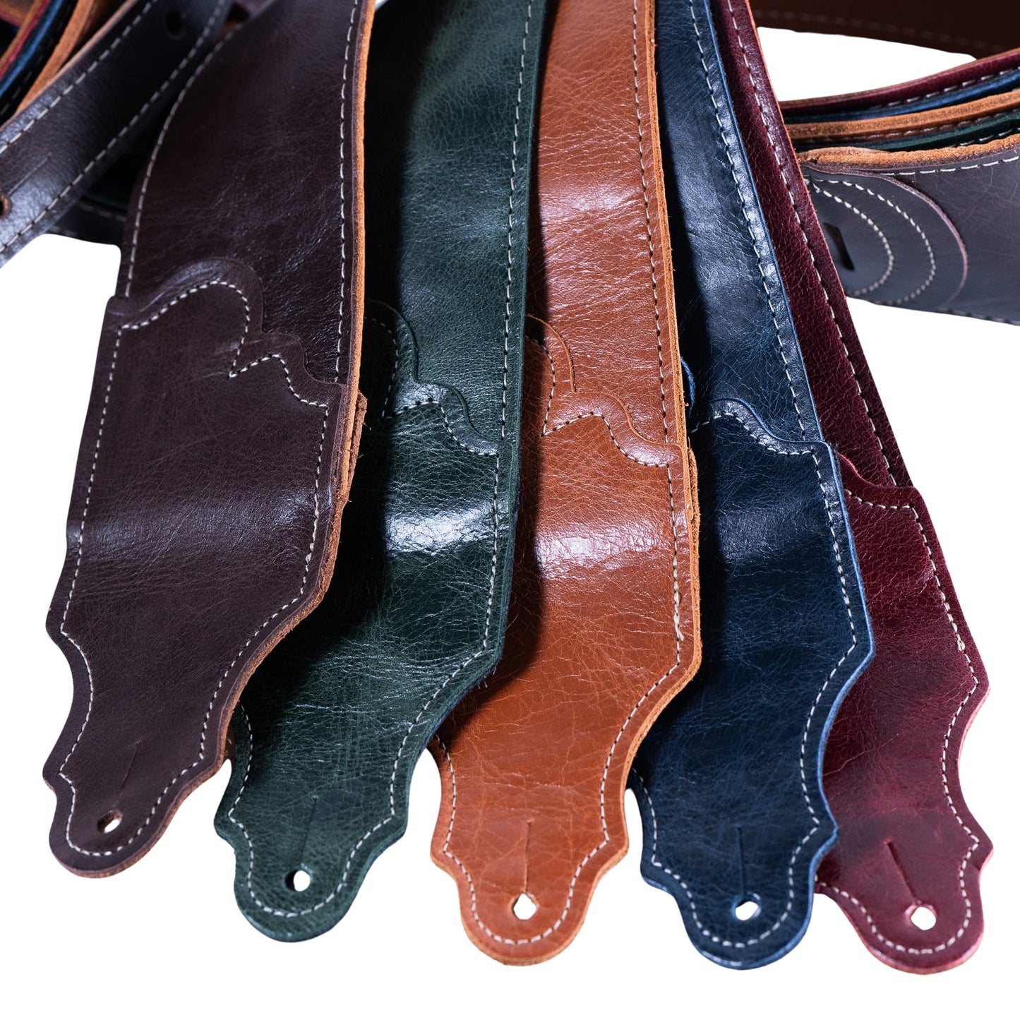 Jackson Hole Aged Leather Guitar Strap image 0