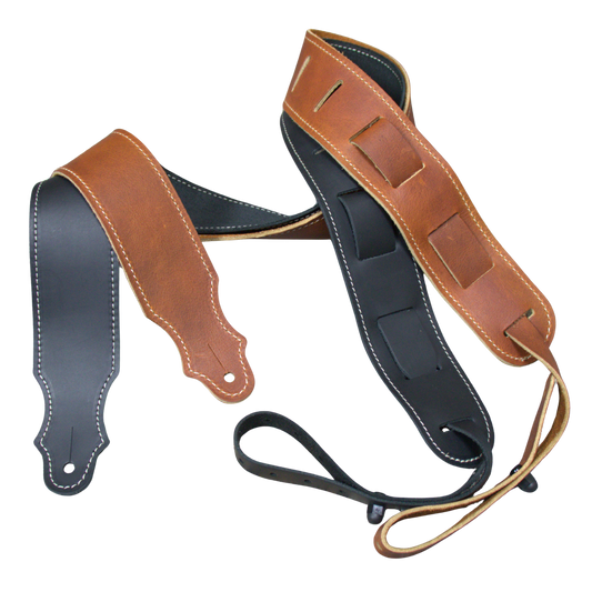 Ball Glove Leather Mandolin Strap