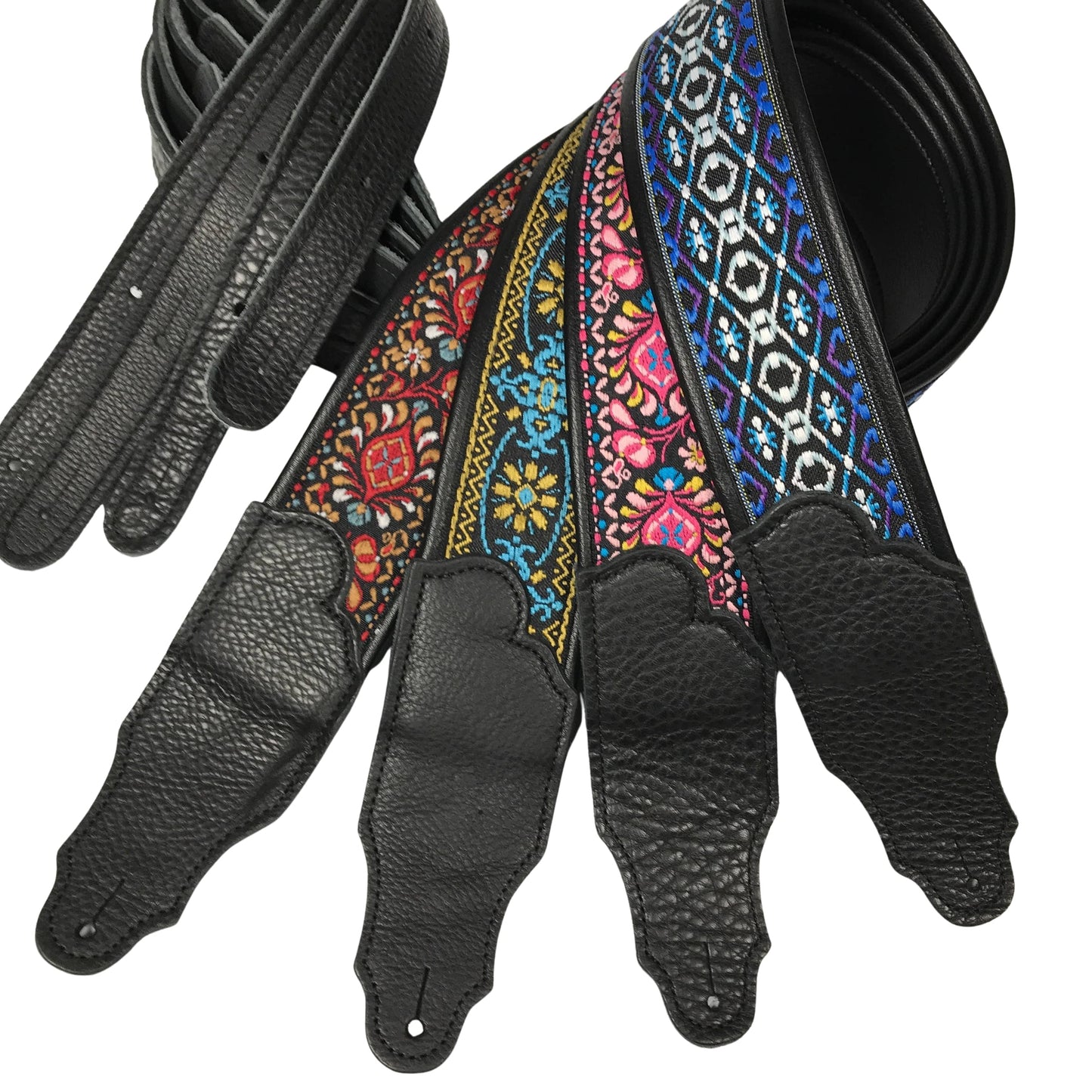 Retro Folk Deluxe Guitar Strap