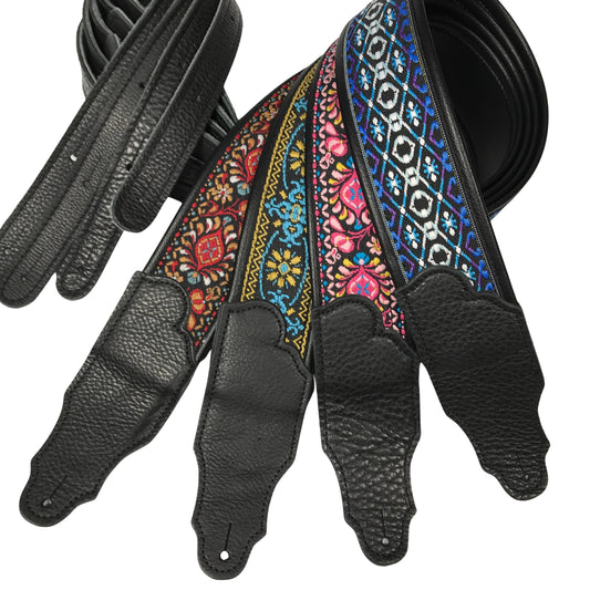 Retro Folk Deluxe Guitar Strap