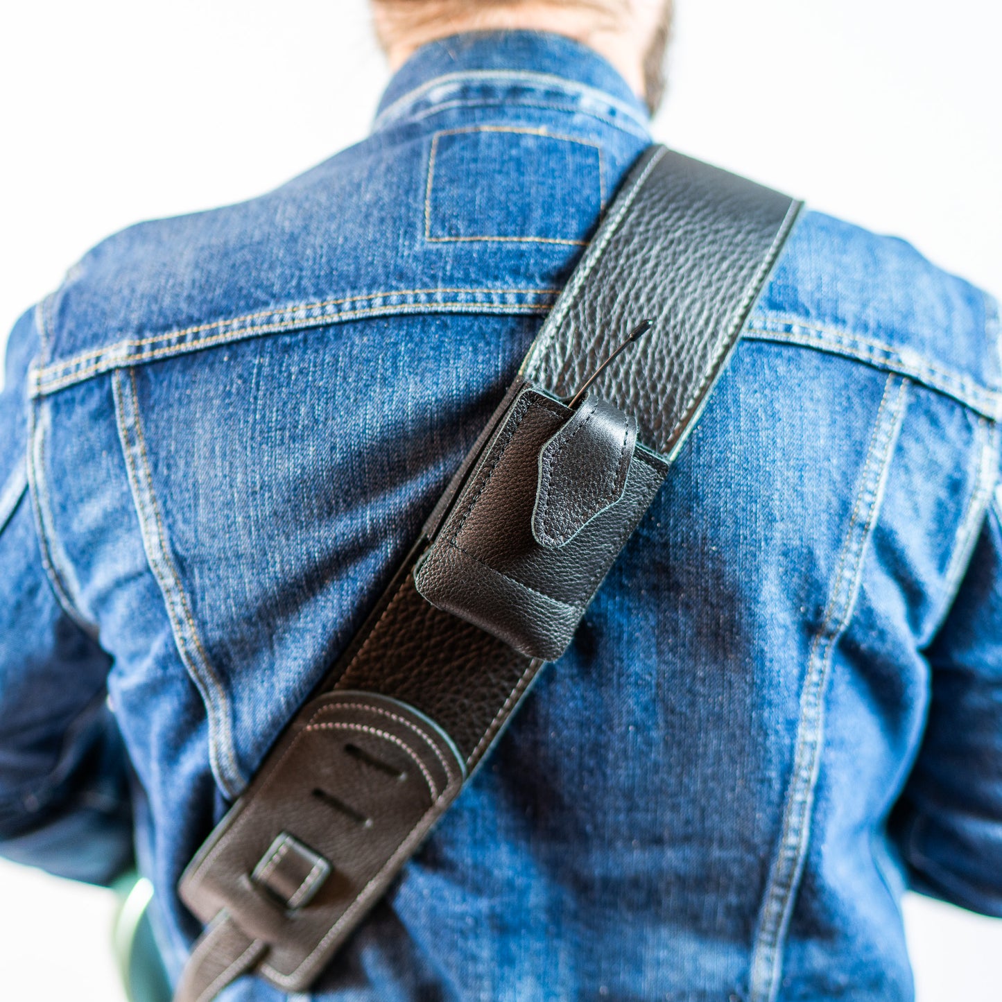 Premium Glove Leather Wireless Transmitter Pouch