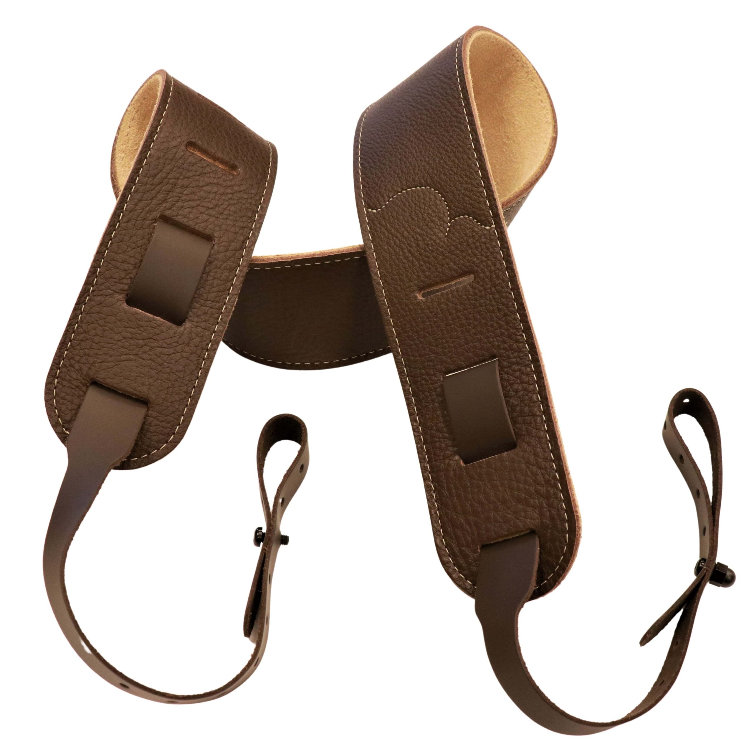 Cradle Style Banjo Strap - Glove Leather