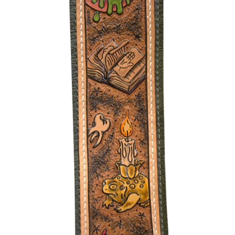 Artist Collaboration: One-of-a-Kind Emerald Jackson Hole Leather