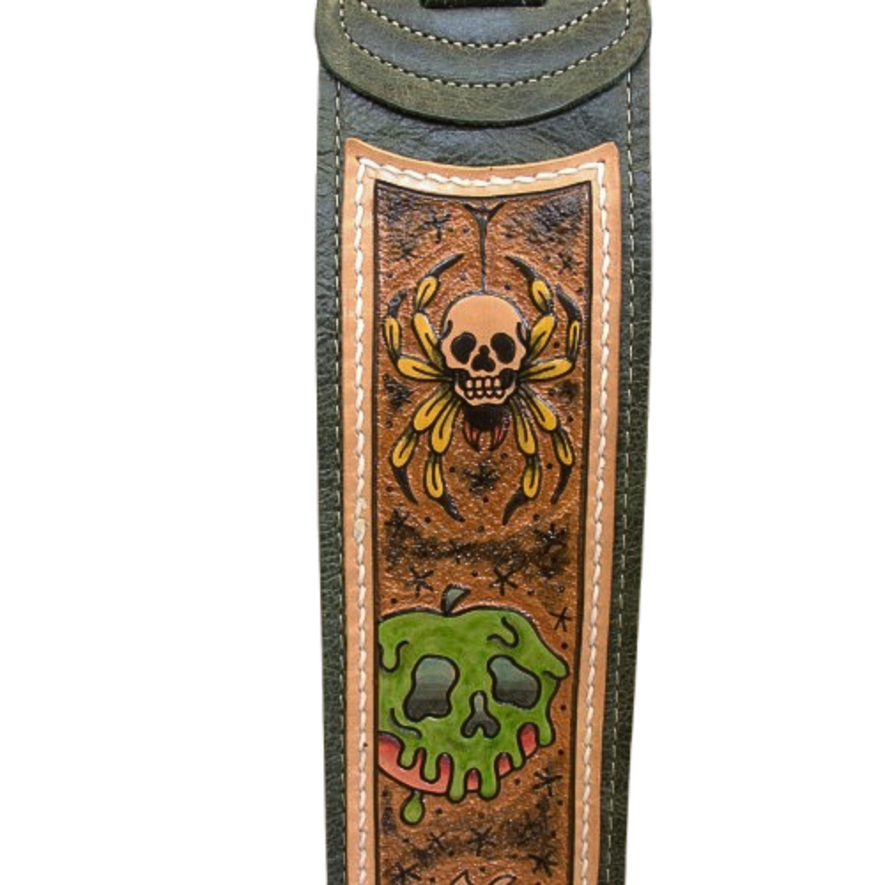 Artist Collaboration: One-of-a-Kind Emerald Jackson Hole Leather