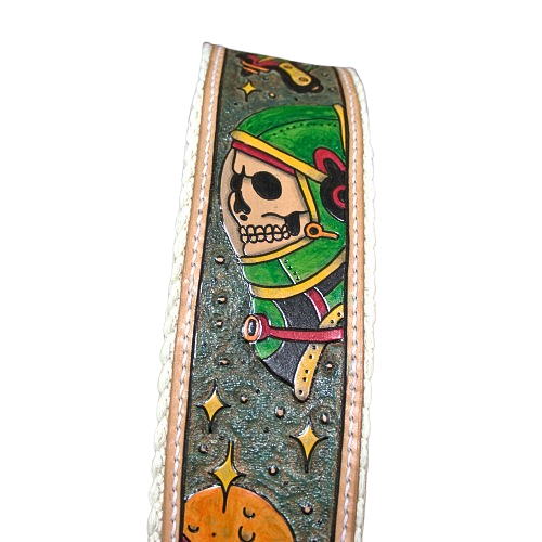 Artist Collaboration: One-of-a-Kind Cotton Cinch Strap - Natural