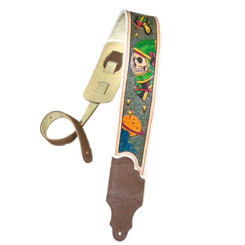 Artist Collaboration: One-of-a-Kind Cotton Cinch Strap - Natural